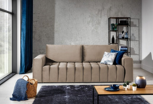 Sleeper Sofa West Orebro | size: Width: 245cm, Height: 85cm, Depth: 97cm | color: Brown | image: 0 | variant: 1013907
