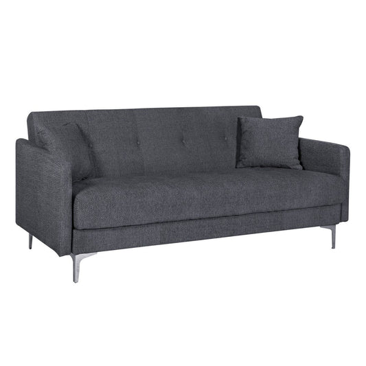 Sleeper Sofa Worthing | size: Width: 199cm, Height: 90cm, Depth: 86cm | color: Gray | image: 1 | variant: 1005042