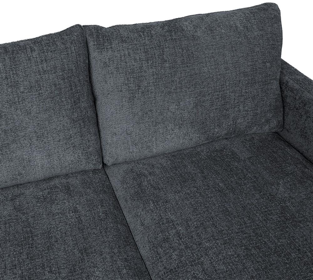 Sofa East Pamplona | size: Width: 159cm, Height: 83cm, Depth: 89cm | color: Gray | image: 4 | variant: 1006274