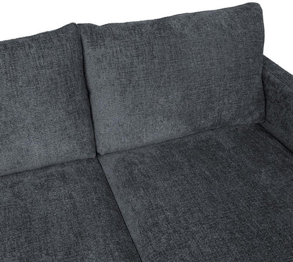 Sofa East Pamplona | size: Width: 159cm, Height: 83cm, Depth: 89cm | color: Gray | image: 4 | variant: 1006274