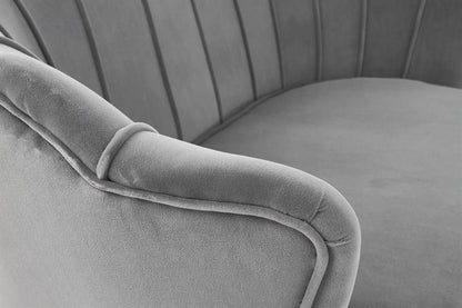 Sofa Jonkoping | size: Width: 133cm, Height: 77cm, Depth: 77cm | color: Gray | image: 3 | variant: 1001927