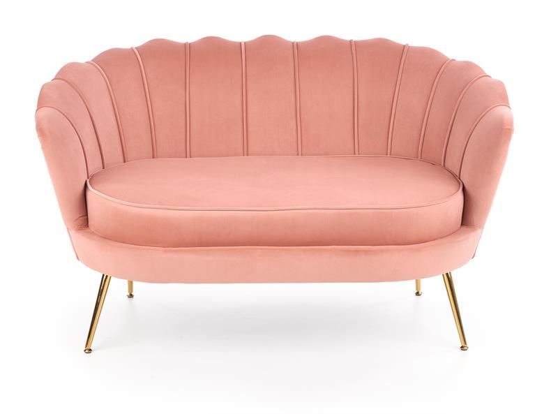 Sofa Jonkoping | size: Width: 133cm, Height: 77cm, Depth: 77cm | color: Pink | image: 3 | variant: 1001926
