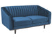 Sofa New York | size: Width: 150cm, Height: 78cm, Depth: 60cm | color: Blue | image: 1 | variant: 1003453
