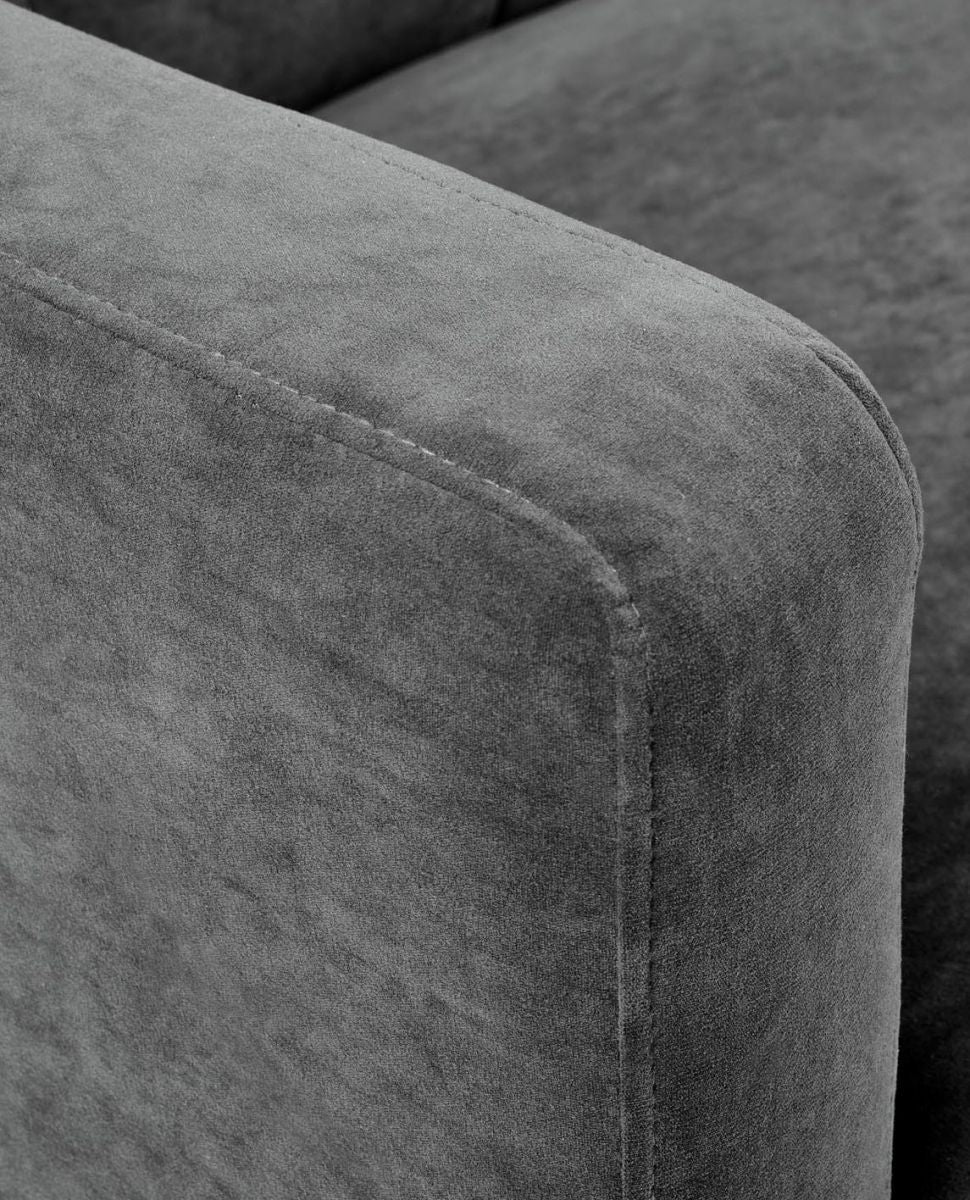 Sofa Reykjavik | size: Width: 192cm, Height: 78cm, Depth: 100cm | color: Gray | image: 5 | variant: 1007273
