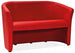 Sofa Sao Paulo | size: Width: 126cm, Height: 76cm, Depth: 47cm | color: Red | image: 1 | variant: 1003508