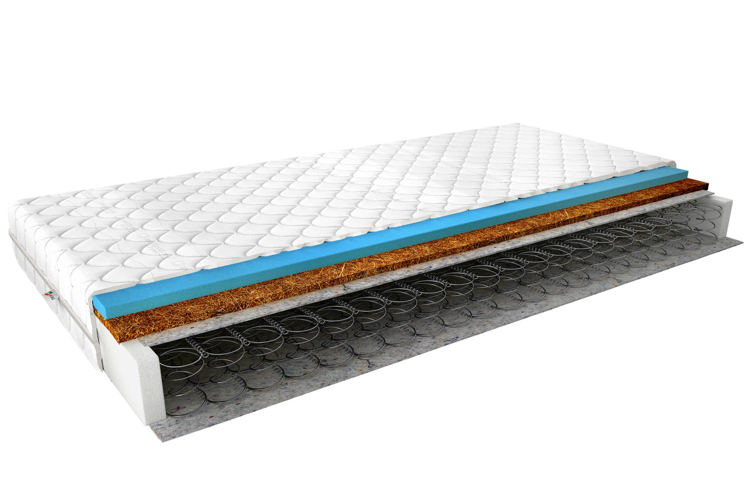 Spring Mattress Lewes 23 | size: Length: 200cm, Width: 160cm | image: 0 | variant: 1014104