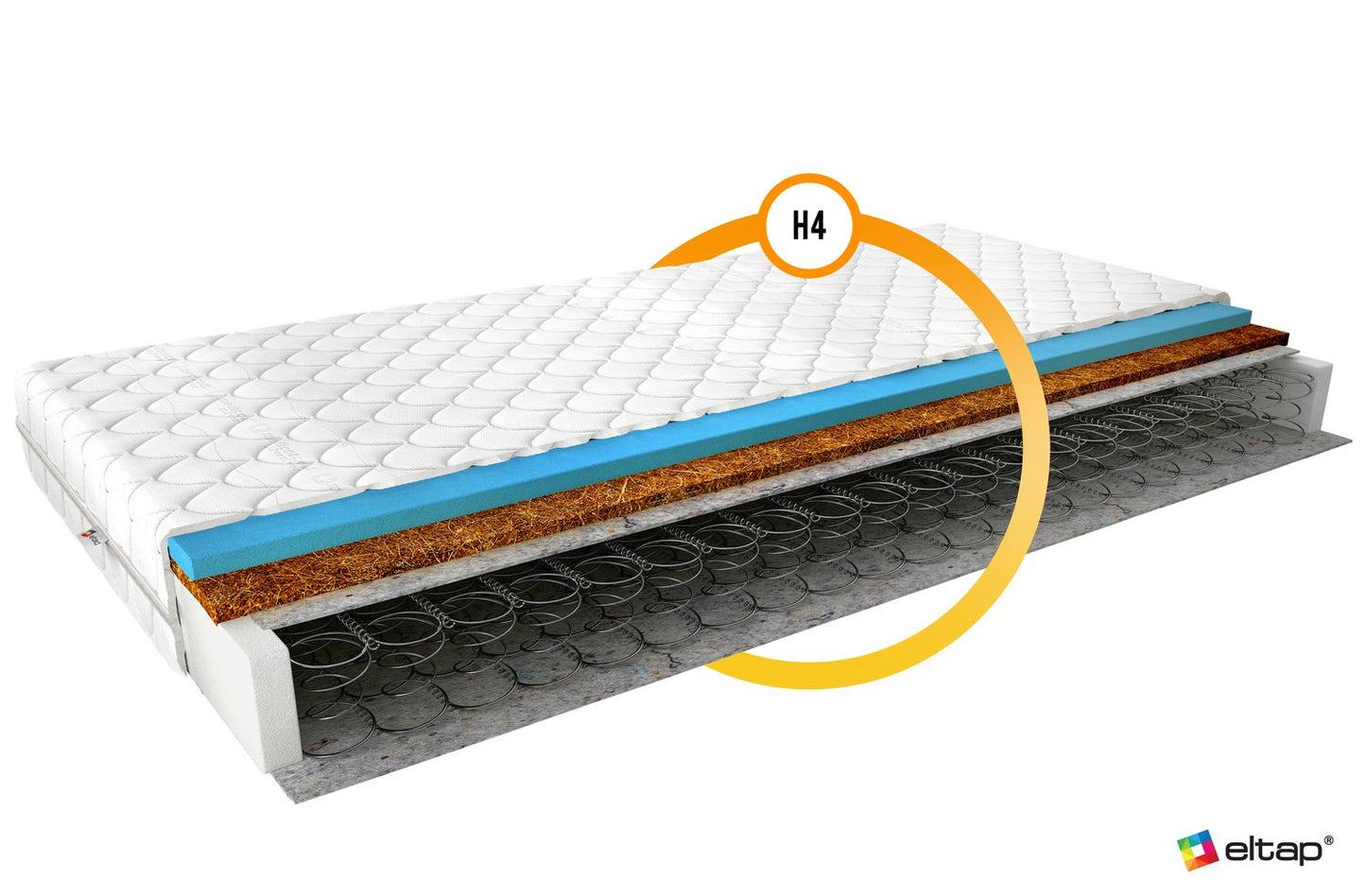Spring Mattress Ola 33 | size: Length: 200cm, Width: 200cm | image: 1 | variant: 1013134
