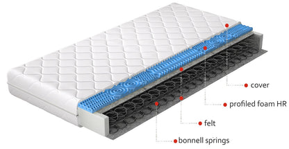 Spring Mattress Olivia | size: Length: 200cm, Width: 80cm | image: 1 | variant: 1013066