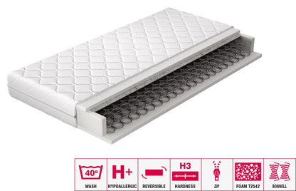 Spring Mattress Orsola 25 | size: Length: 200cm, Width: 180cm | image: 2 | variant: 1013056