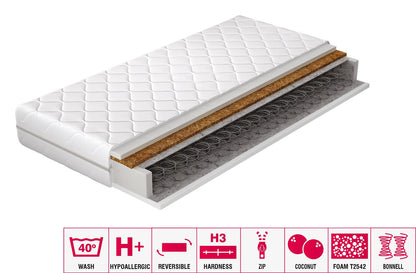 Spring Mattress Oslo 7 | size: Length: 200cm, Width: 80cm | image: 2 | variant: 1013178