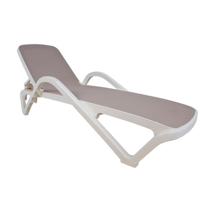 Sun Lounger East Aldeburgh | size: Length: 197cm, Width: 71.3cm, Height: 45.5cm | color: Beige | image: 1 | variant: 1005406