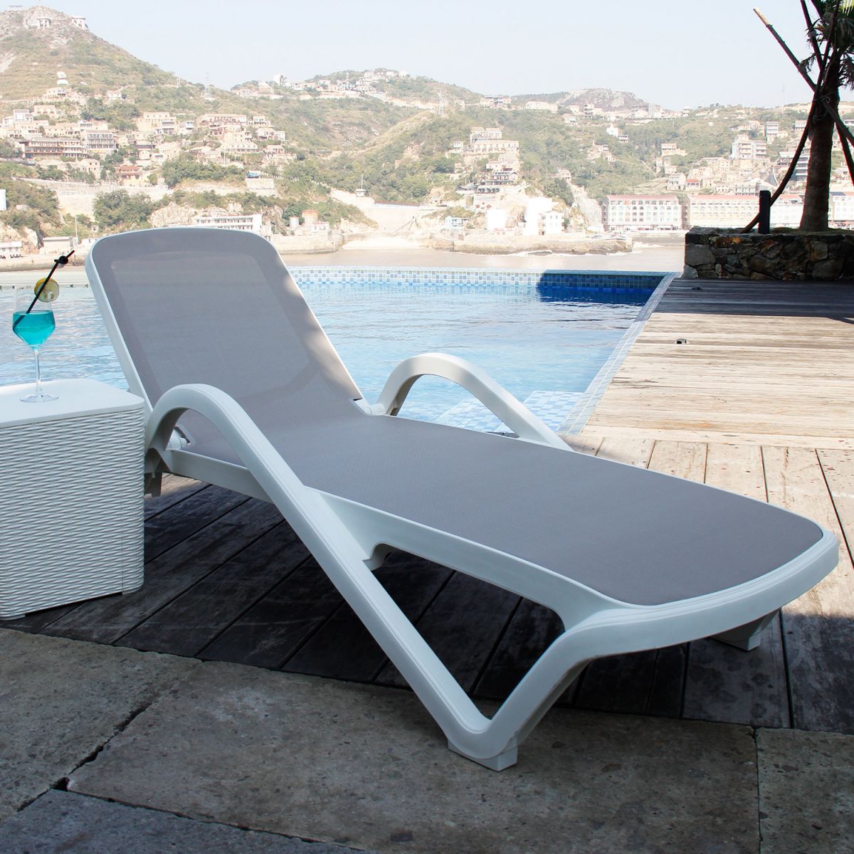 Sun Lounger East Aldeburgh | size: Length: 197cm, Width: 71.3cm, Height: 45.5cm | color: Beige | image: 2 | variant: 1005406