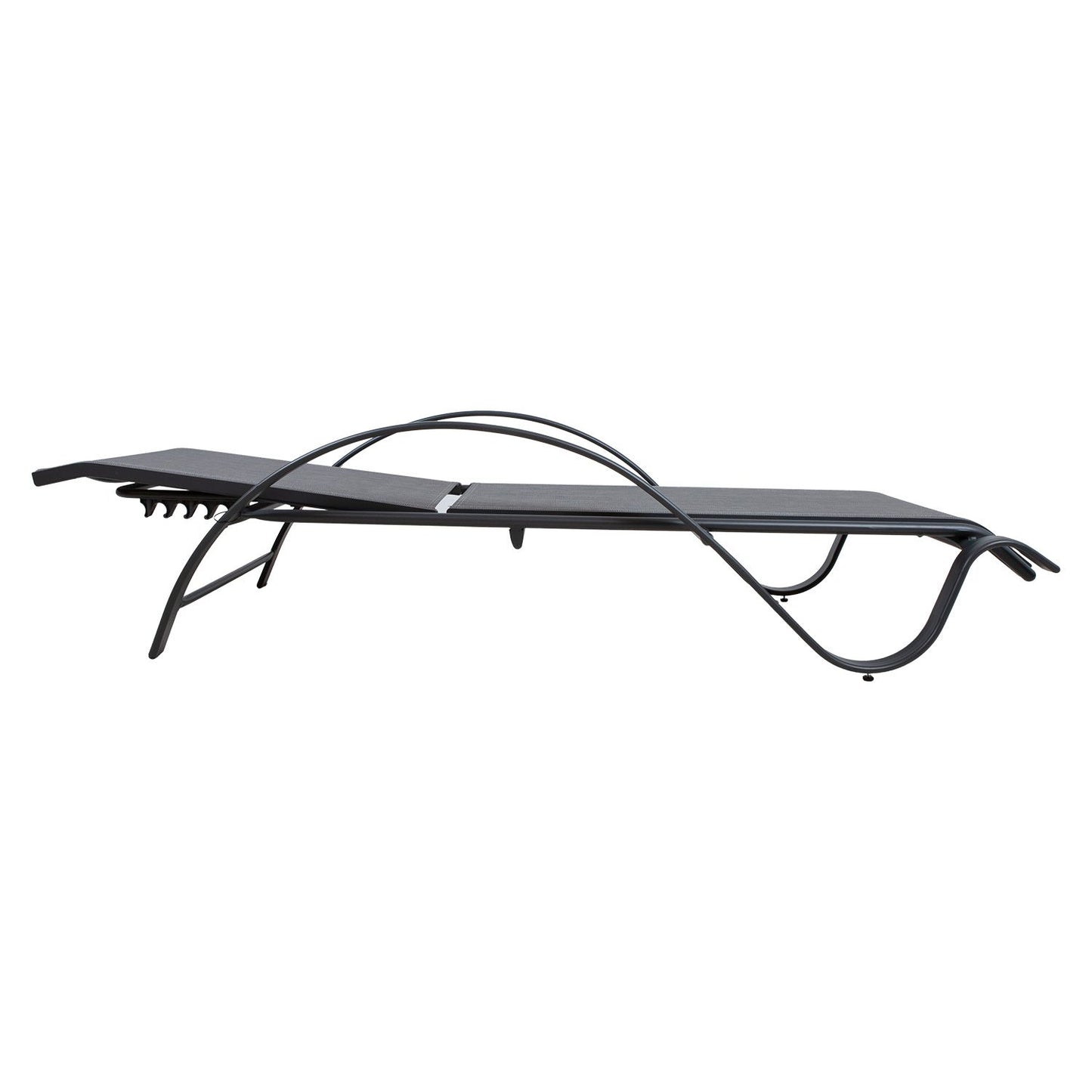 Sun Lounger East Bridlington | size: Length: 194cm, Width: 67cm, Height: 95cm | color: Gray | image: 1 | variant: 1006456