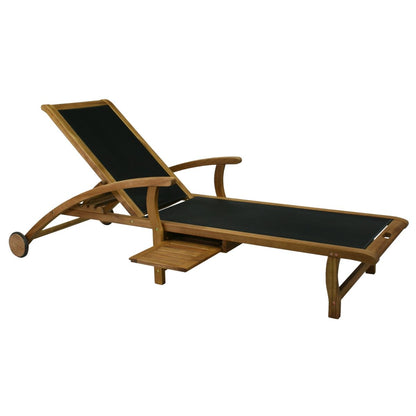Sun Lounger Future | size: Length: 200cm, Width: 75.5cm, Height: 95cm | color: Brown/Black | image: 1 | variant: 1010610