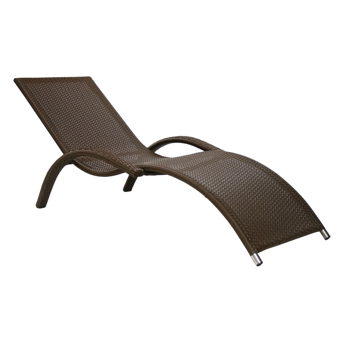 Sun Lounger Guildford | size: Length: 180cm, Width: 75cm, Height: 73cm | color: Brown | image: 1 | variant: 1000681