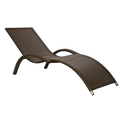 Sun Lounger Guildford | size: Length: 180cm, Width: 75cm, Height: 73cm | color: Brown | image: 1 | variant: 1000681