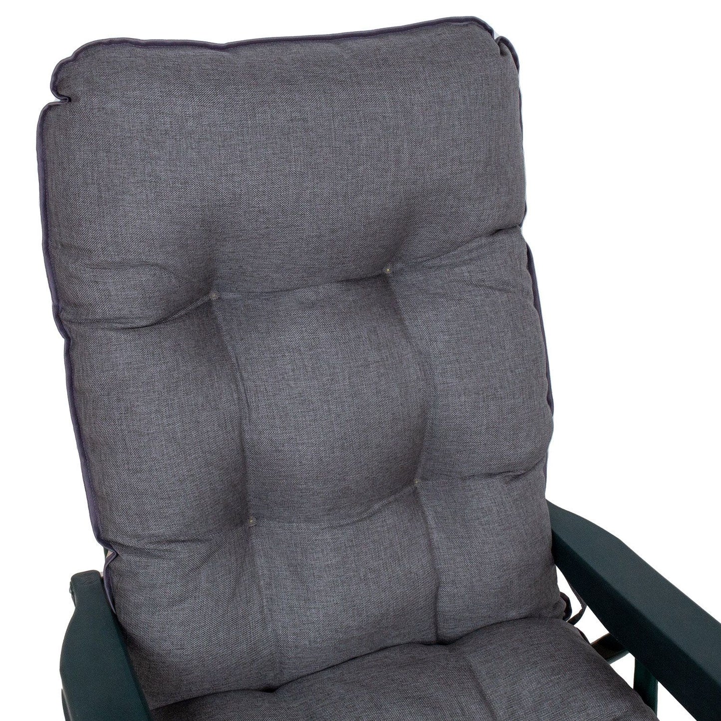 Sun Lounger Petersfield | size: Length: 165cm, Width: 57cm, Height: 100cm | color: Gray | image: 2 | variant: 1000660
