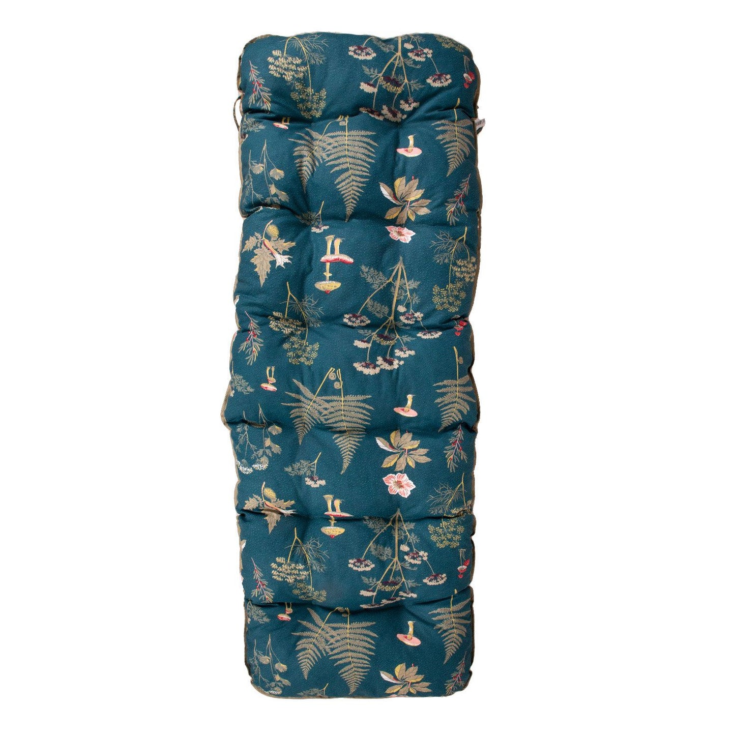Sun Lounger Petersfield | size: Length: 165cm, Width: 57cm, Height: 100cm | color: Multicolor/Blue | image: 1 | variant: 1000658