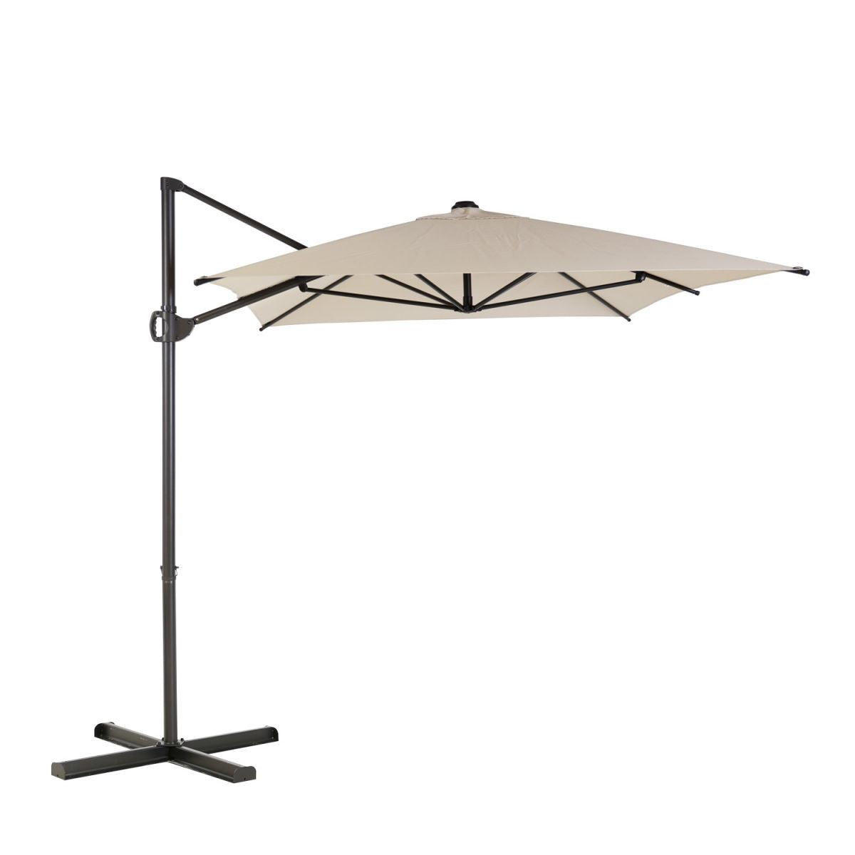 Sunshade East Ramsgate | size: Diameter: 2cm | color: Beige/Black | image: 4 | variant: 1005261