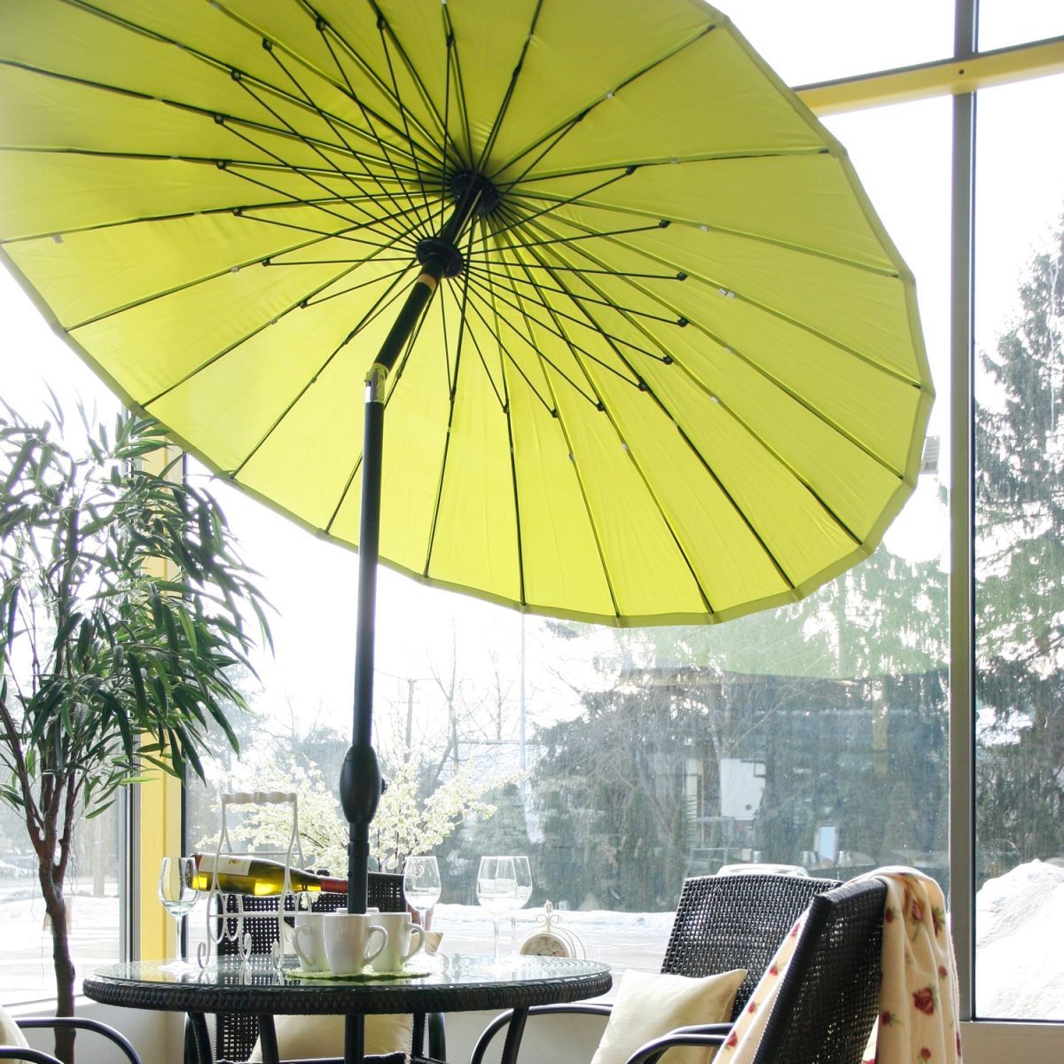 Sunshade Reigate | size: Diameter: 2cm | color: Green | image: 3 | variant: 1000732