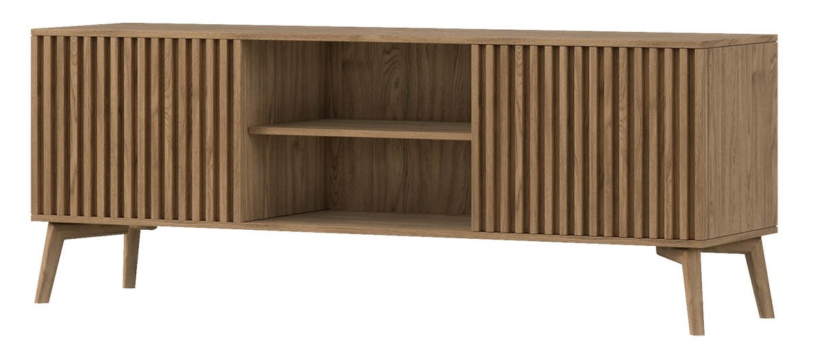TV Table West Abercynon | size: Length: 52cm, Width: 40cm, Height: 150cm | color: Oak | image: 0 | variant: 1017662