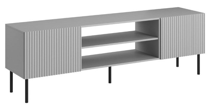 TV Table West Halstead | size: Length: 42cm, Width: 180cm, Height: 57cm | color: Gray | image: 1 | variant: 1007339