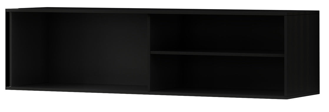 TV Table West Welshpool 1 | size: Length: 40cm, Width: 150cm, Height: 40cm | color: Black | image: 1 | variant: 1017661