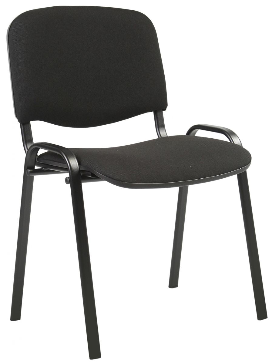 Visitor's Chair East Reykjavik | size: Width: 54cm, Height: 82cm, Depth: 42cm | color: Black | image: 0 | variant: 1005909