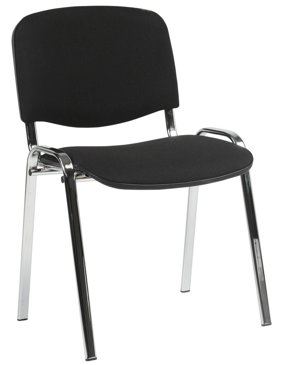 Visitor's Chair East Reykjavik | size: Width: 54cm, Height: 82cm, Depth: 42cm | color: Black | image: 0 | variant: 1005910
