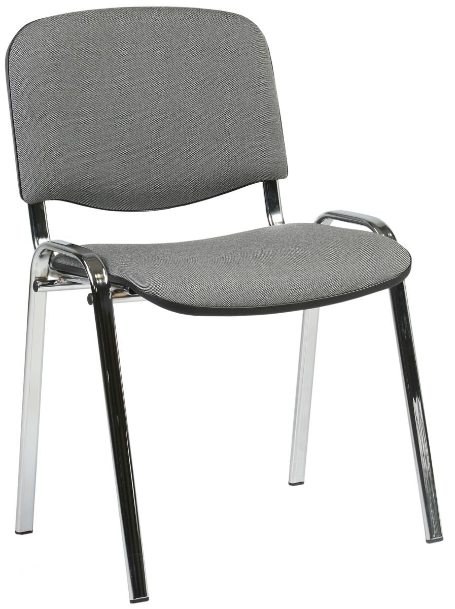 Visitor's Chair East Reykjavik | size: Width: 54cm, Height: 82cm, Depth: 42cm | color: Gray | image: 0 | variant: 1005908
