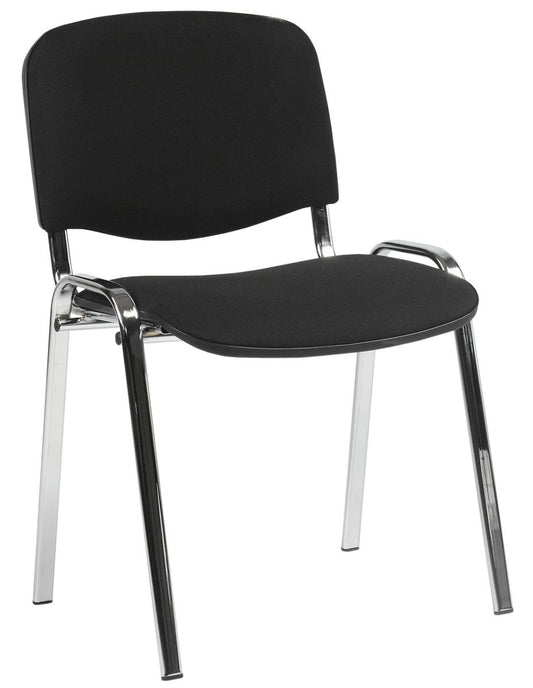 Visitor's Chair Iso 2 | size: Width: 54cm, Height: 82cm, Depth: 42cm | color: Black | image: 0 | variant: 1012521