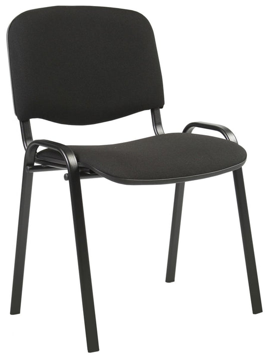 Visitor's Chair Iso 3 | size: Width: 54cm, Height: 82cm, Depth: 42cm | color: Black | image: 0 | variant: 1012522