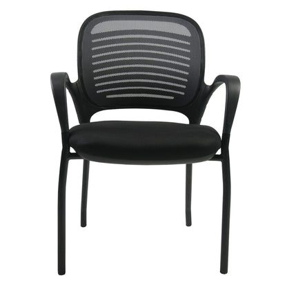 Visitor's Chair Spalding | size: Width: 59cm, Height: 84cm, Depth: 59cm | color: Black | image: 1 | variant: 1000287