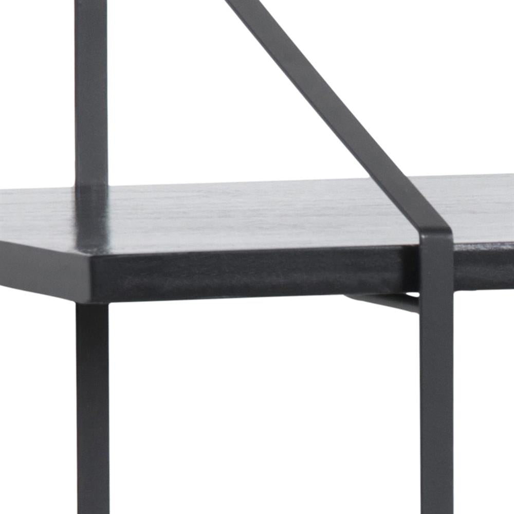 Wall Shelf East Andorra la Vella | size: Width: 76cm, Height: 63cm, Depth: 25.5cm | color: Black | image: 3 | variant: 1006094