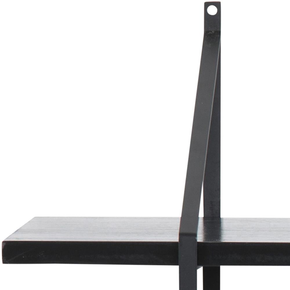 Wall Shelf East Andorra la Vella | size: Width: 76cm, Height: 63cm, Depth: 25.5cm | color: Black | image: 6 | variant: 1006094