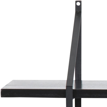 Wall Shelf East Andorra la Vella | size: Width: 76cm, Height: 63cm, Depth: 25.5cm | color: Black | image: 6 | variant: 1006094
