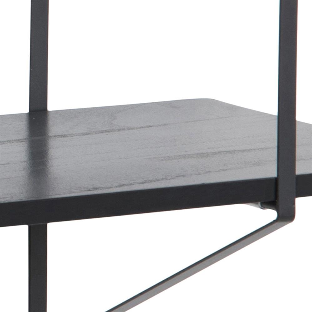 Wall Shelf East Andorra la Vella | size: Width: 76cm, Height: 63cm, Depth: 25.5cm | color: Black | image: 7 | variant: 1006094