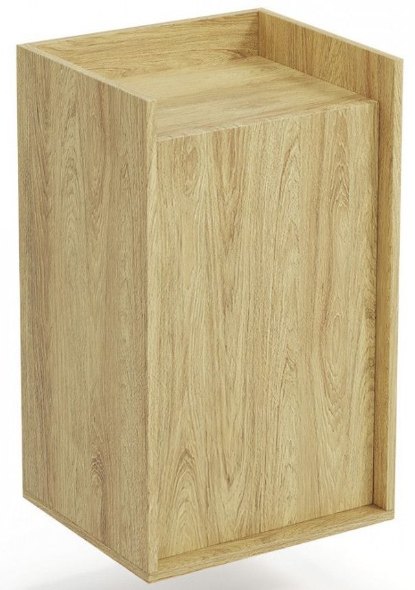 Wall Shelf Espoo | size: Width: 50cm, Height: 83cm, Depth: 41cm | color: Oak | image: 1 | variant: 1002034