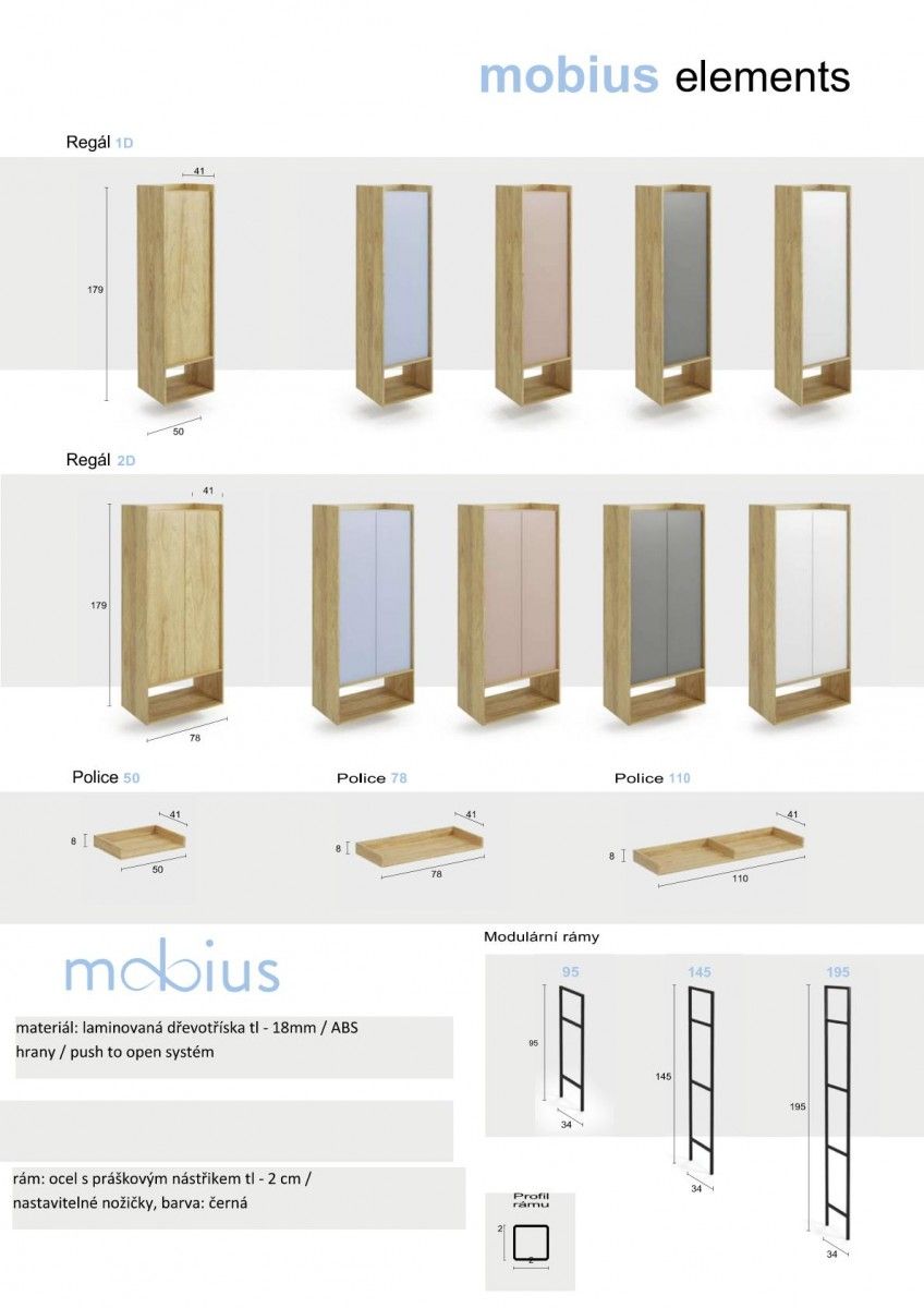 Wall Shelf Espoo | size: Width: 50cm, Height: 83cm, Depth: 41cm | color: Oak | image: 4 | variant: 1002034