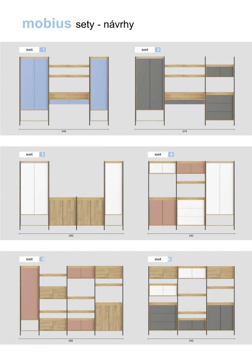 Wall Shelf Helsinki | size: Width: 78cm, Height: 83cm, Depth: 41cm | color: White/Oak | image: 3 | variant: 1002027