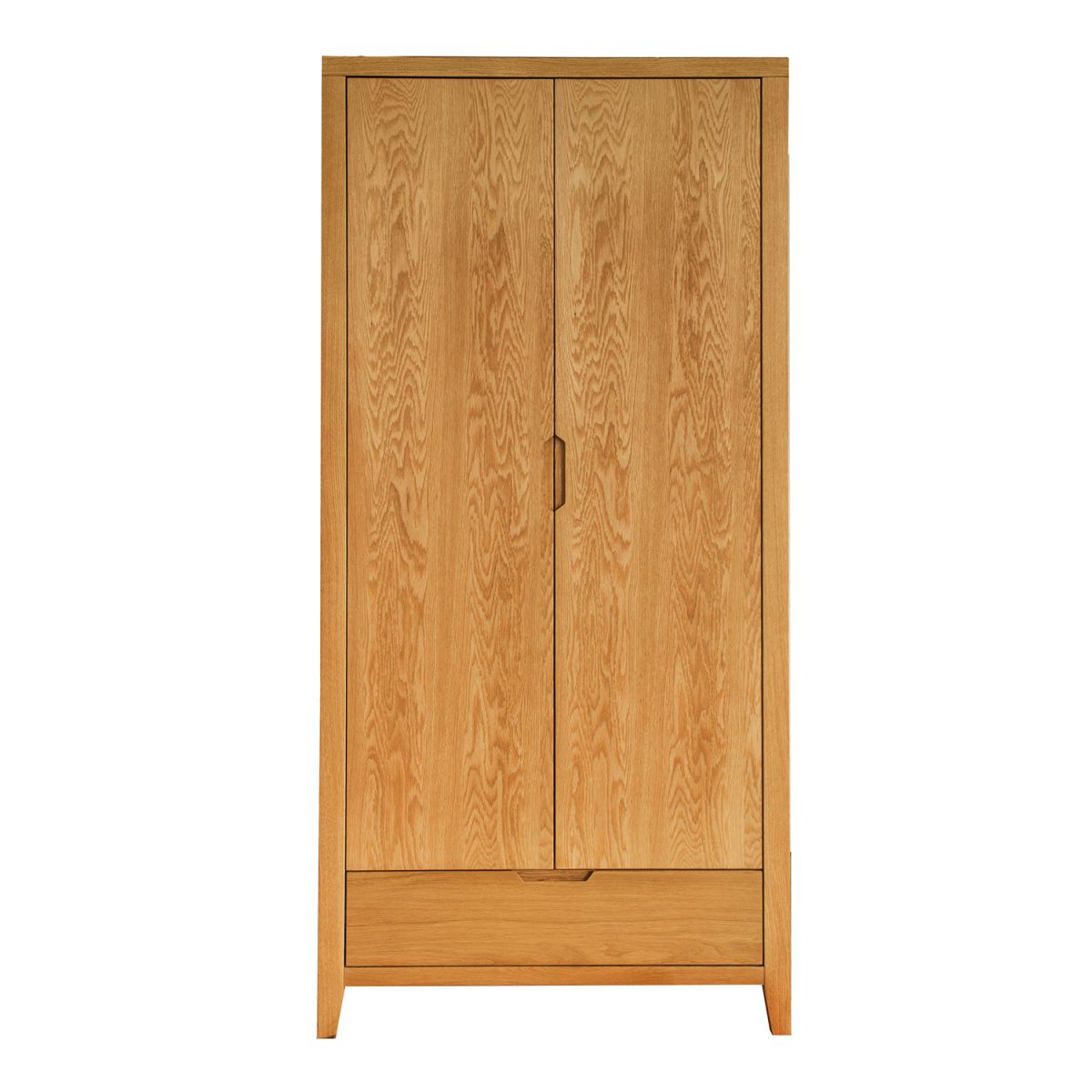 Wardrobe Chamba | size: Width: 90cm, Height: 198cm, Depth: 58cm | color: Oak | image: 2 | variant: 1010850