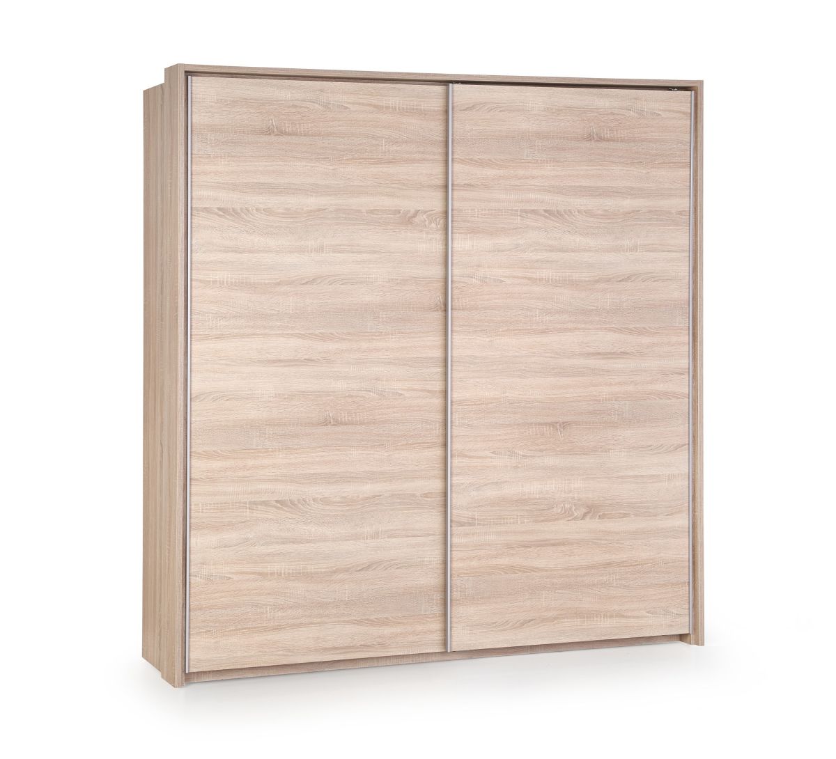 Wardrobe Copenhagen | size: Width: 153cm, Height: 210cm, Depth: 58cm | color: Oak | image: 1 | variant: 1001951