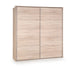 Wardrobe Lima 2 | size: Width: 153cm, Height: 210cm, Depth: 58cm | color: Oak | image: 1 | variant: 1000306
