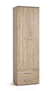 Wardrobe Lima | size: Width: 60cm, Height: 200cm, Depth: 40cm | color: Oak | image: 1 | variant: 1000296